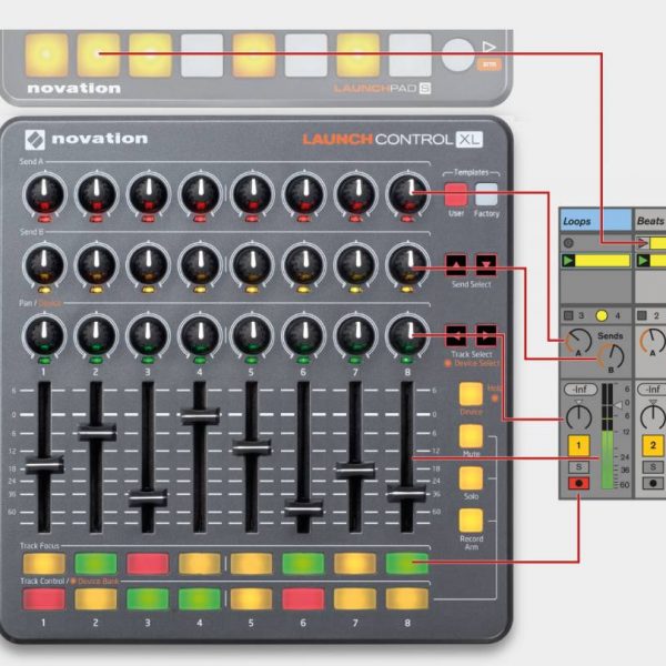 novation launchcontrol xl mark 2 novation launchcontrol xl mark 2