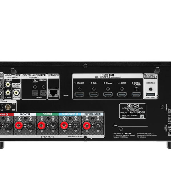 Denon AVR-S650H – Techhouse.sk