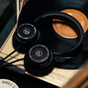 Grado Labs SR125x Headphones with Vinyl Records