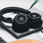 Grado Labs SR125x Headphones on Instrument